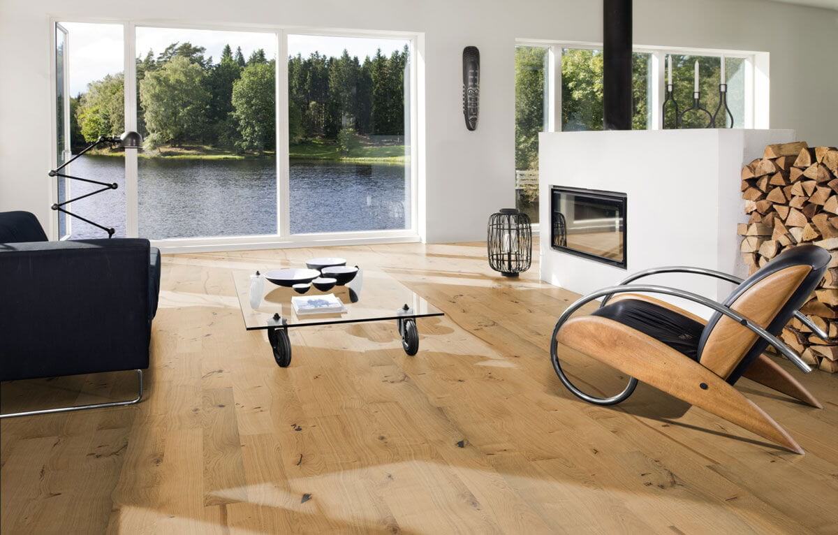 Mastering Minimalism with Light Wood Flooring