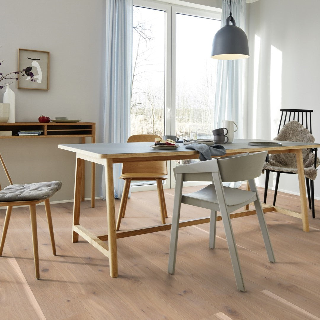 Boen Oak White Vivo- 13.2mm Plank 181 - Natural White Oil - Brushed