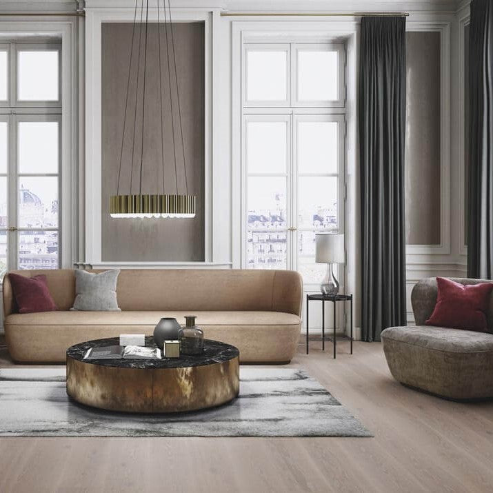 Boen Oak Graphite Vivo 14mm Plank, 209mm Brushed Live Natural
