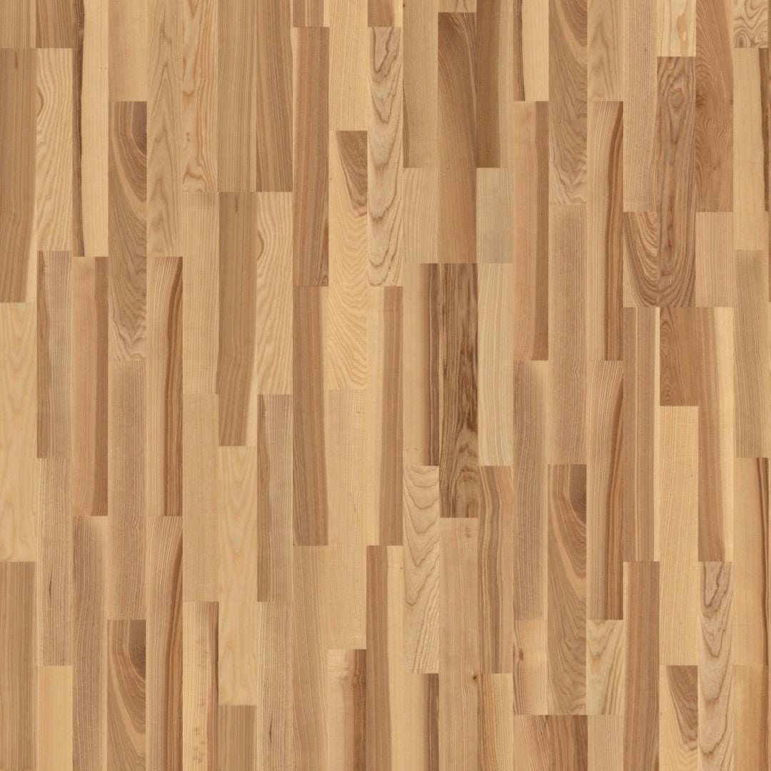 Boen Ash Marcato 14mm 3-Strip - Matt Lacquer - Unbrushed