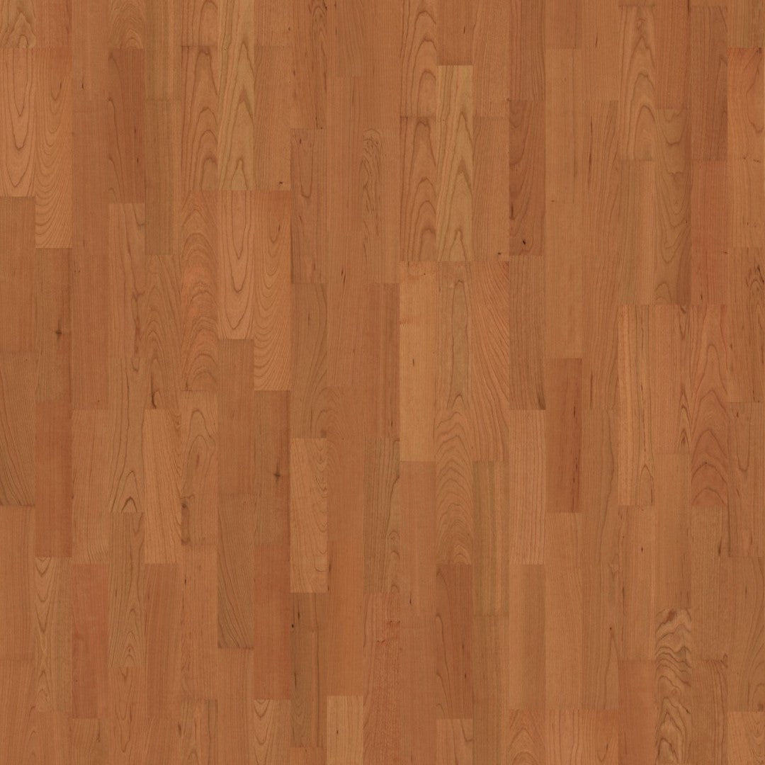 Boen American Cherry Andante 14mm 3-Strip - Matt Lacquer - Unbrushed