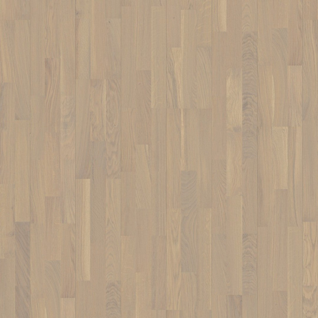 Boen Oak Warm Cotton Finale 14mm 3-Strip - Live Pure - Brushed