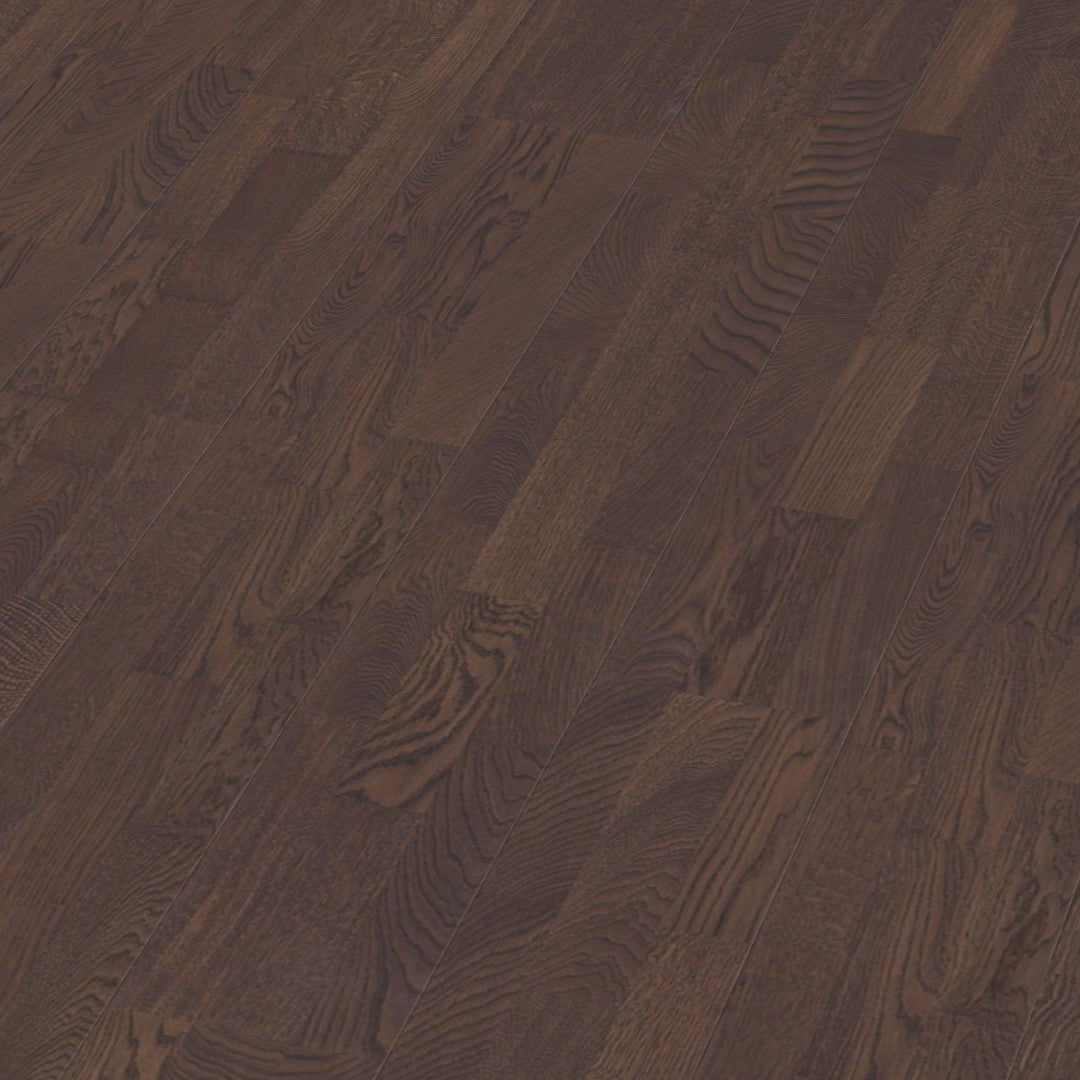 Boen Oak Brazilian Brown Finale 14mm 3-Strip - Live Pure - Brushed