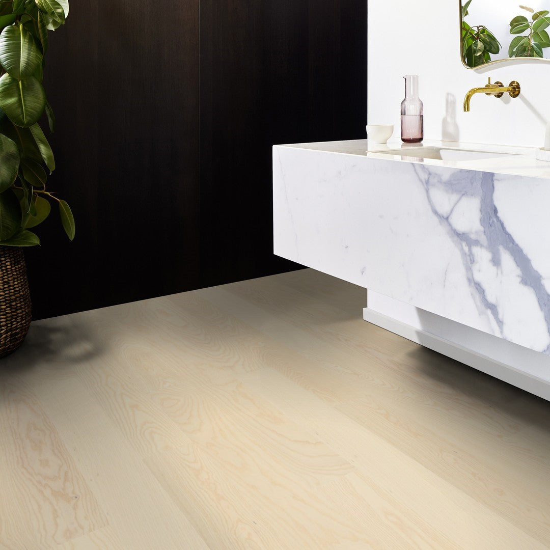 Boen Ash White Andante 14mm Plank 138 - Matt Lacquer - Unbrushed