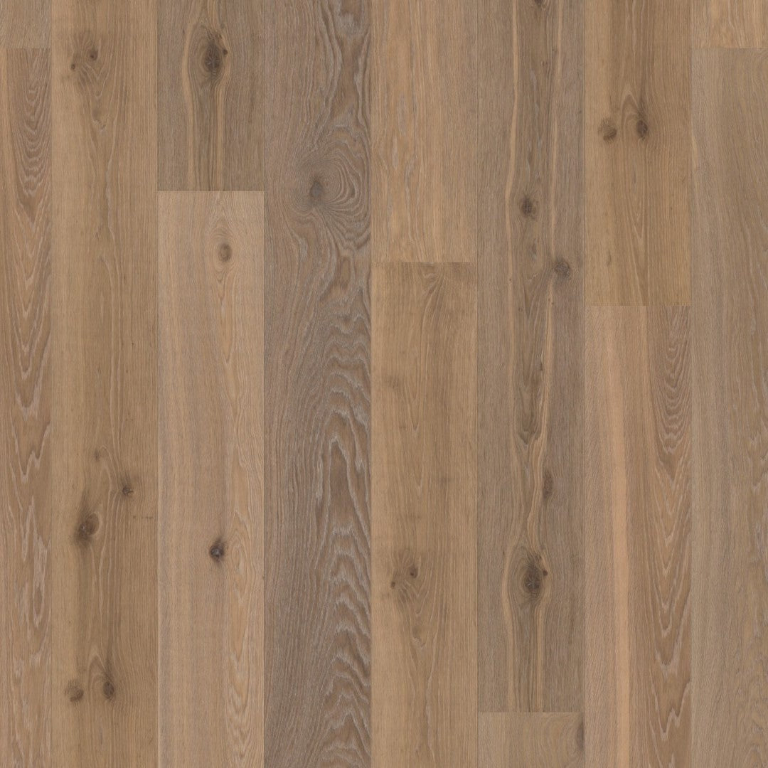 Boen Oak White Semi Smoked Animoso 14mm Castle Plank - Natural White Oil - Brushed