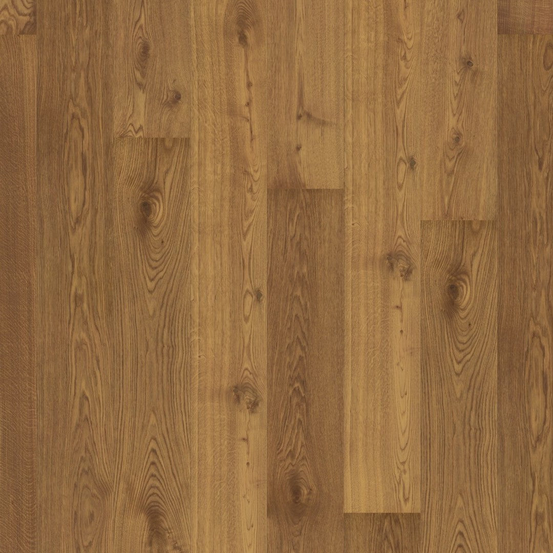 Boen Oak Semi Smoked Animoso 14mm Castle Plank - Natural Oil - Brushed