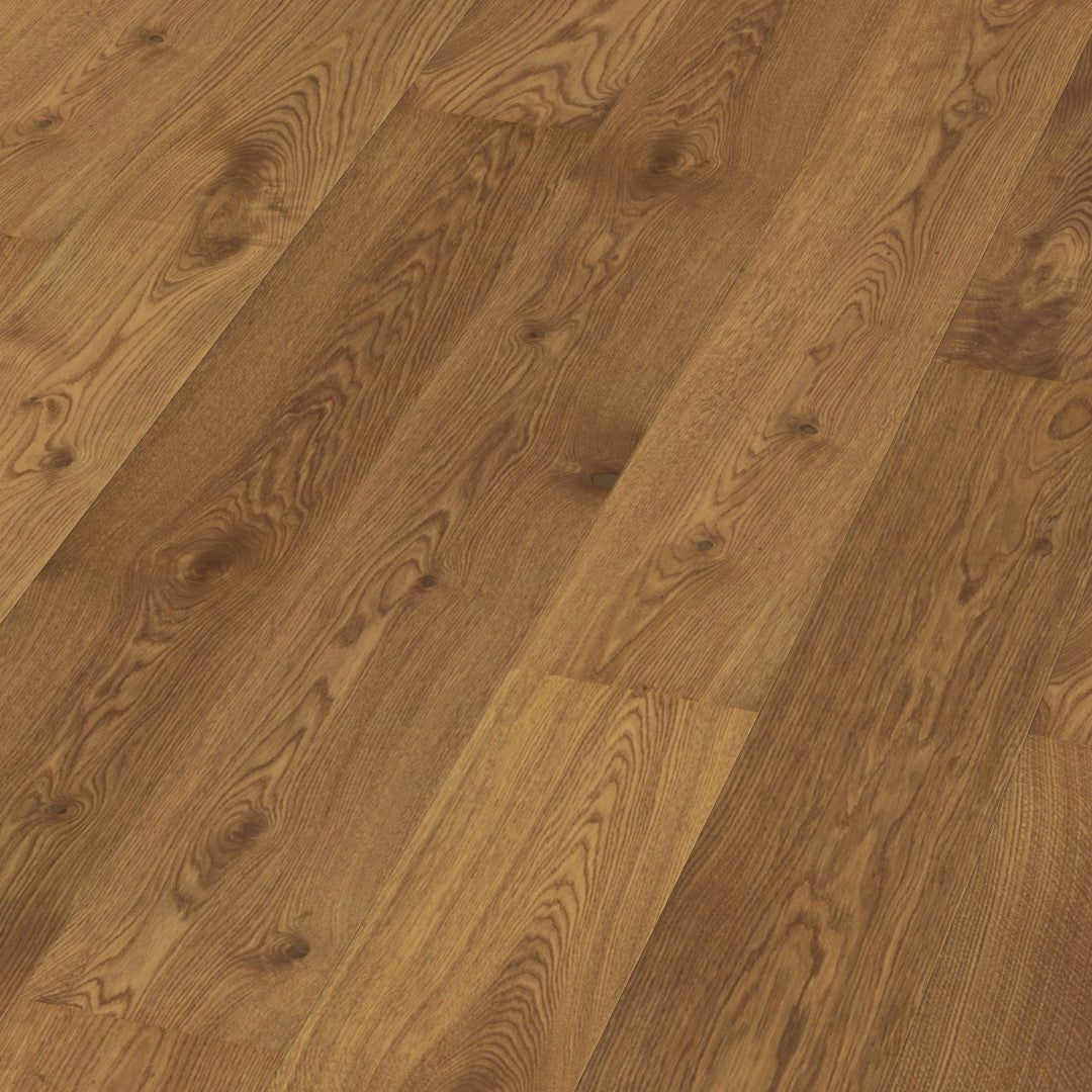 Boen Oak Semi Smoked Animoso 14mm Castle Plank - Natural Oil - Brushed