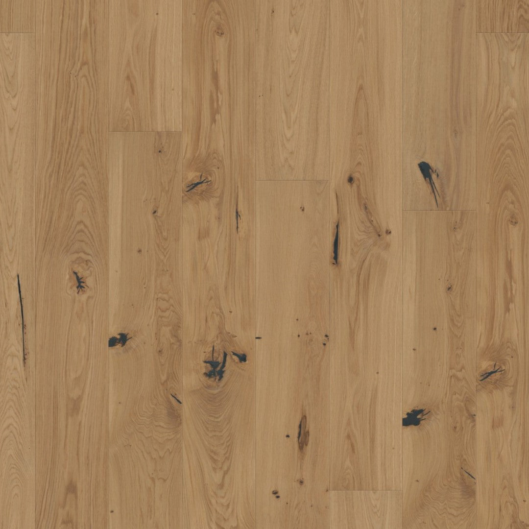 Boen Oak Senses Espressivo 14mm Castle Plank - Natural Oil - Deep Brushed