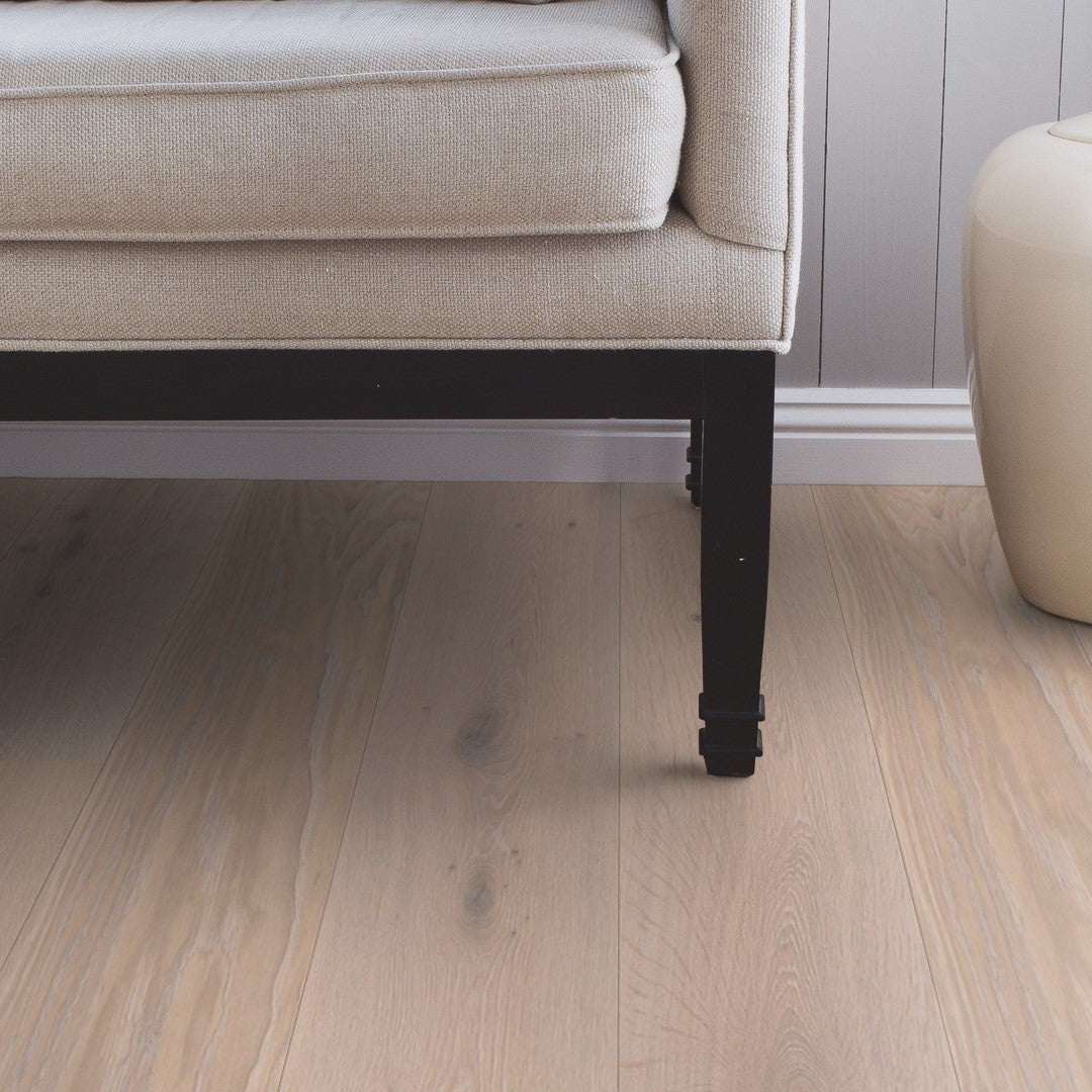 Boen Oak White Nights Vivo 14mm Castle Plank - Natural Oil - Double Brushed