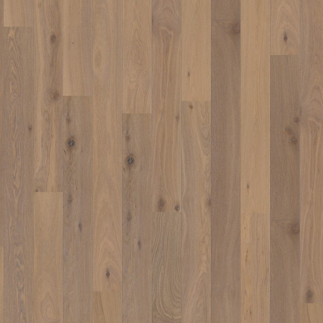 Boen Oak White Semi Smoked Animoso-14mm Plank 138 - Natural White Oil - Brushed