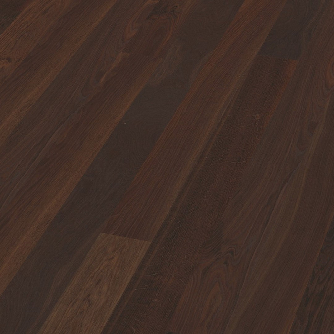 Boen Oak smoked Andante-14mm Plank 138 - Natural Oil - Brushed