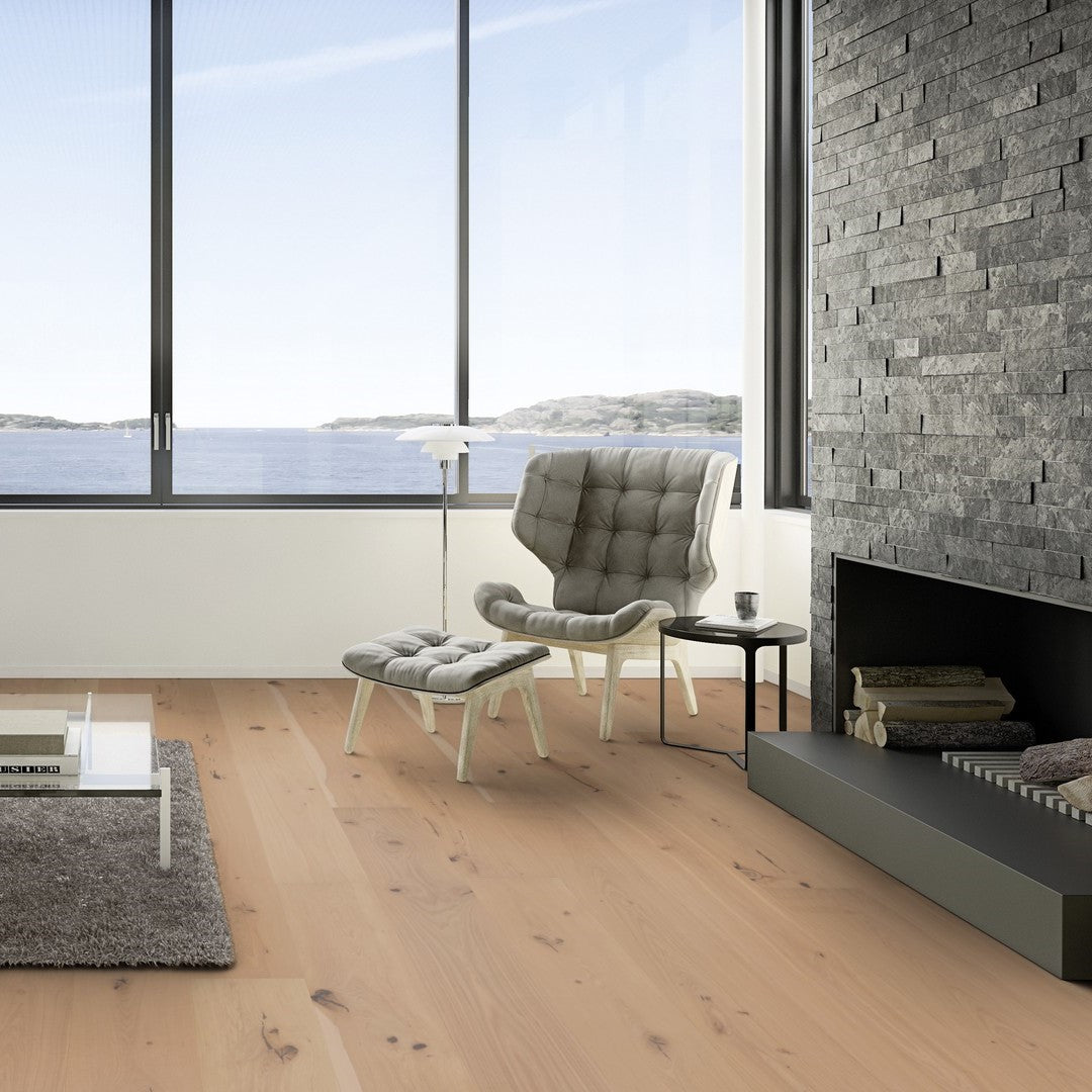 Boen Chaletino Oak Traditional-Live Pure-15mm Plank - Live Pure - Brushed