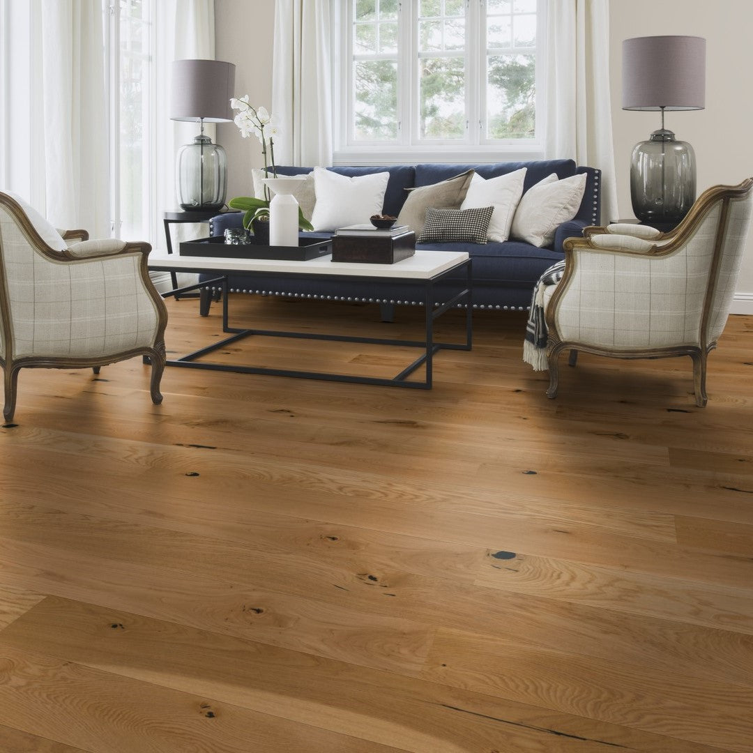 Boen Oak Espressivo - 13.2mm Plank 181 - Natural Oil - Brushed