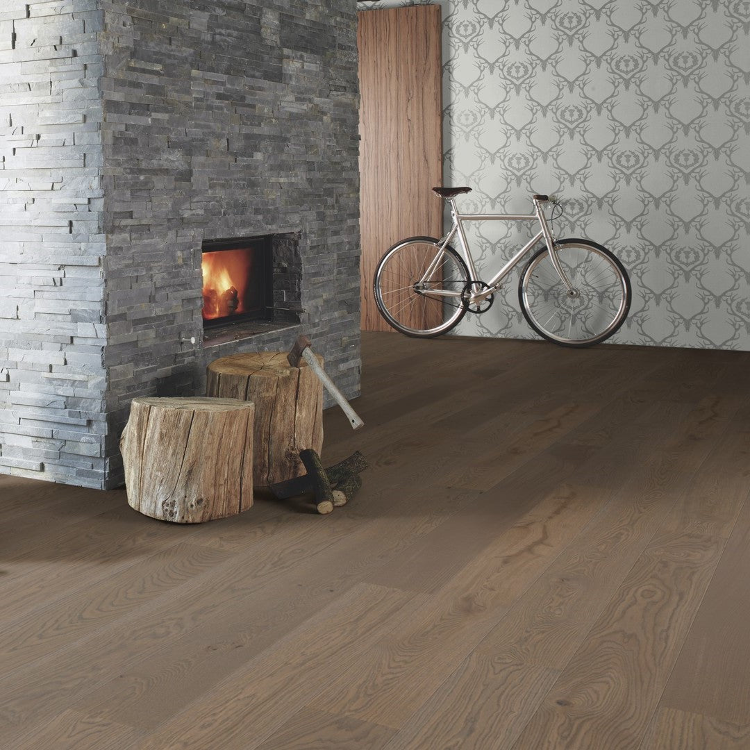 Boen Oak Grey Pepper Animoso - 13.2mm Plank 181 - Natural Oil - Brushed