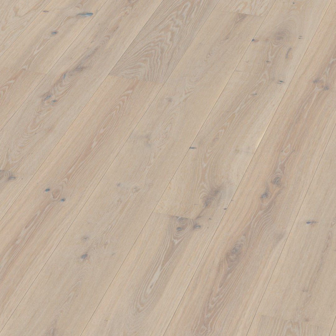 Boen Oak Pale White Vivo - 13.2mm Plank 181 - Live Pure - Brushed