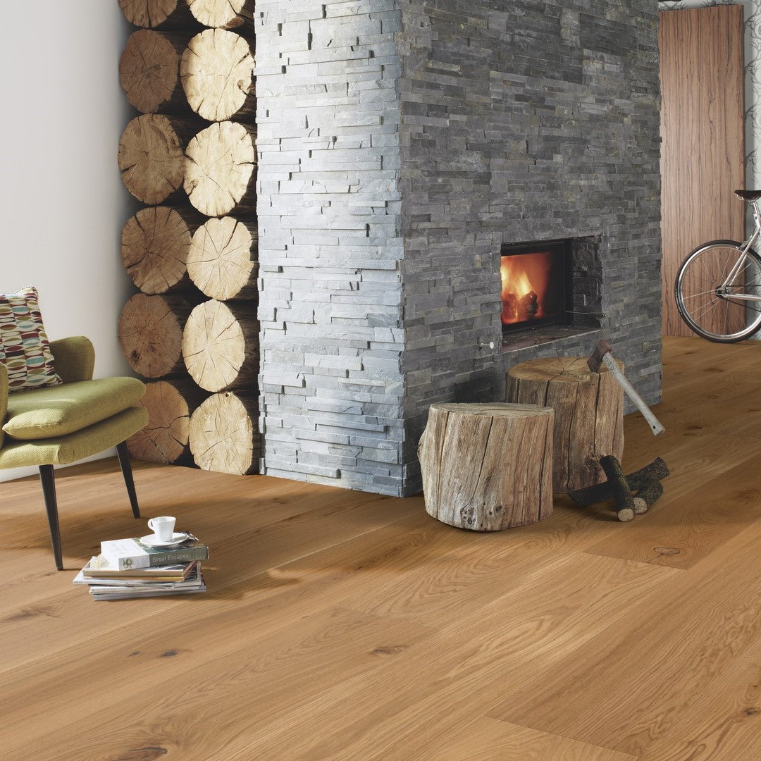 Boen Oak Traditional Rustic Chaletino Brushed Live Natural