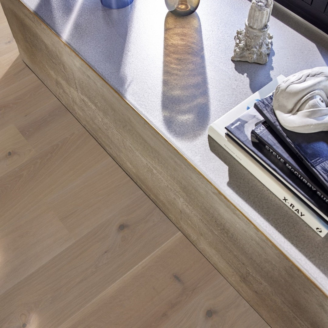 Boen Oak White Animoso - 14mm Plank Castle - Natural White Oil - Unbrushed