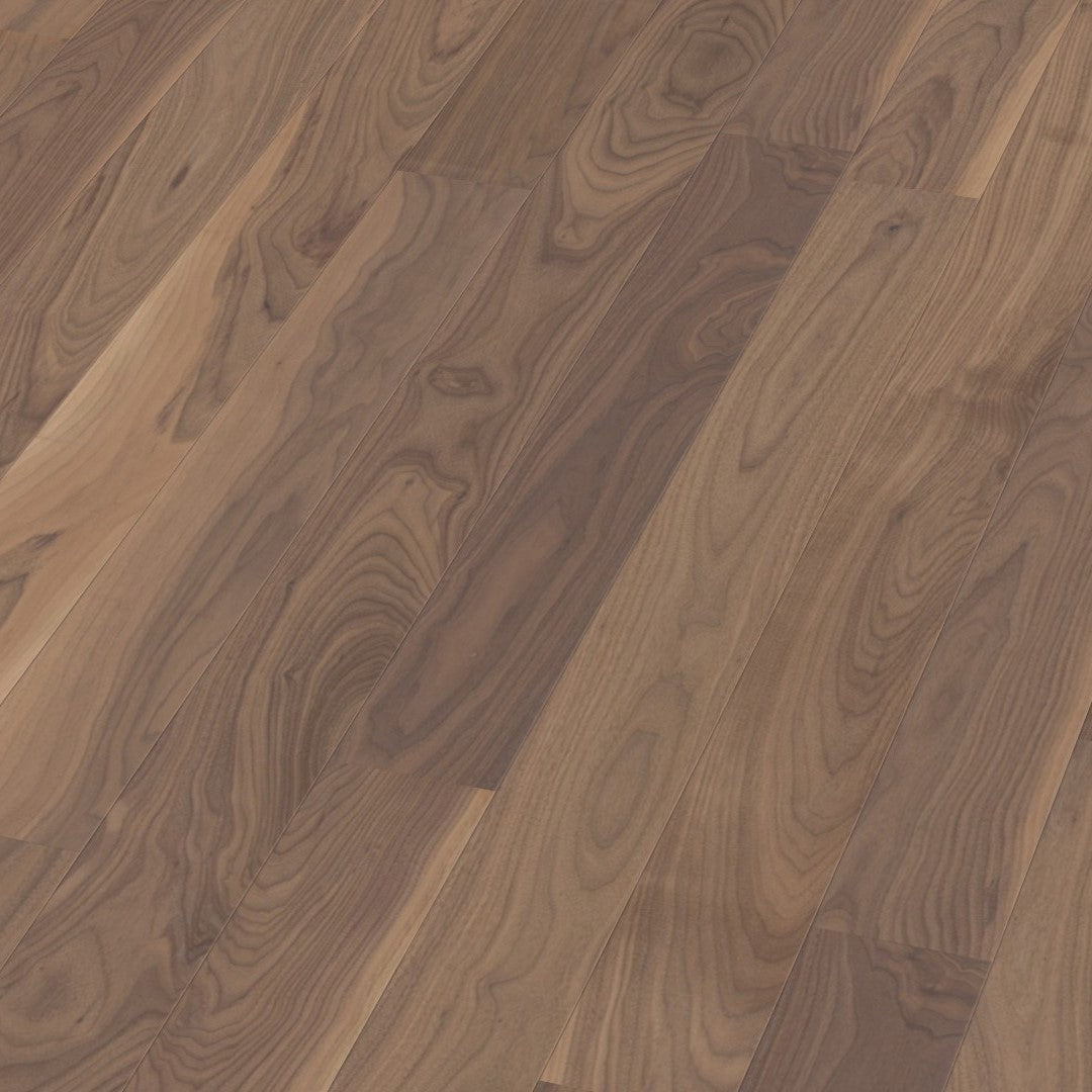 Boen American Walnut Adagio 14mm Plank 138 - Live Pure - Unbrushed