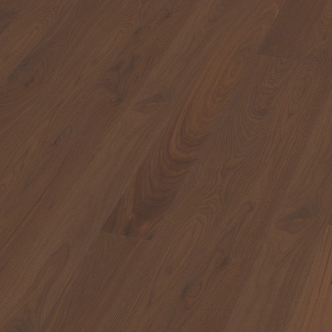 Boen American Walnut Andante 14mm Plank 138 - Matt Lacquer - Unbrushed