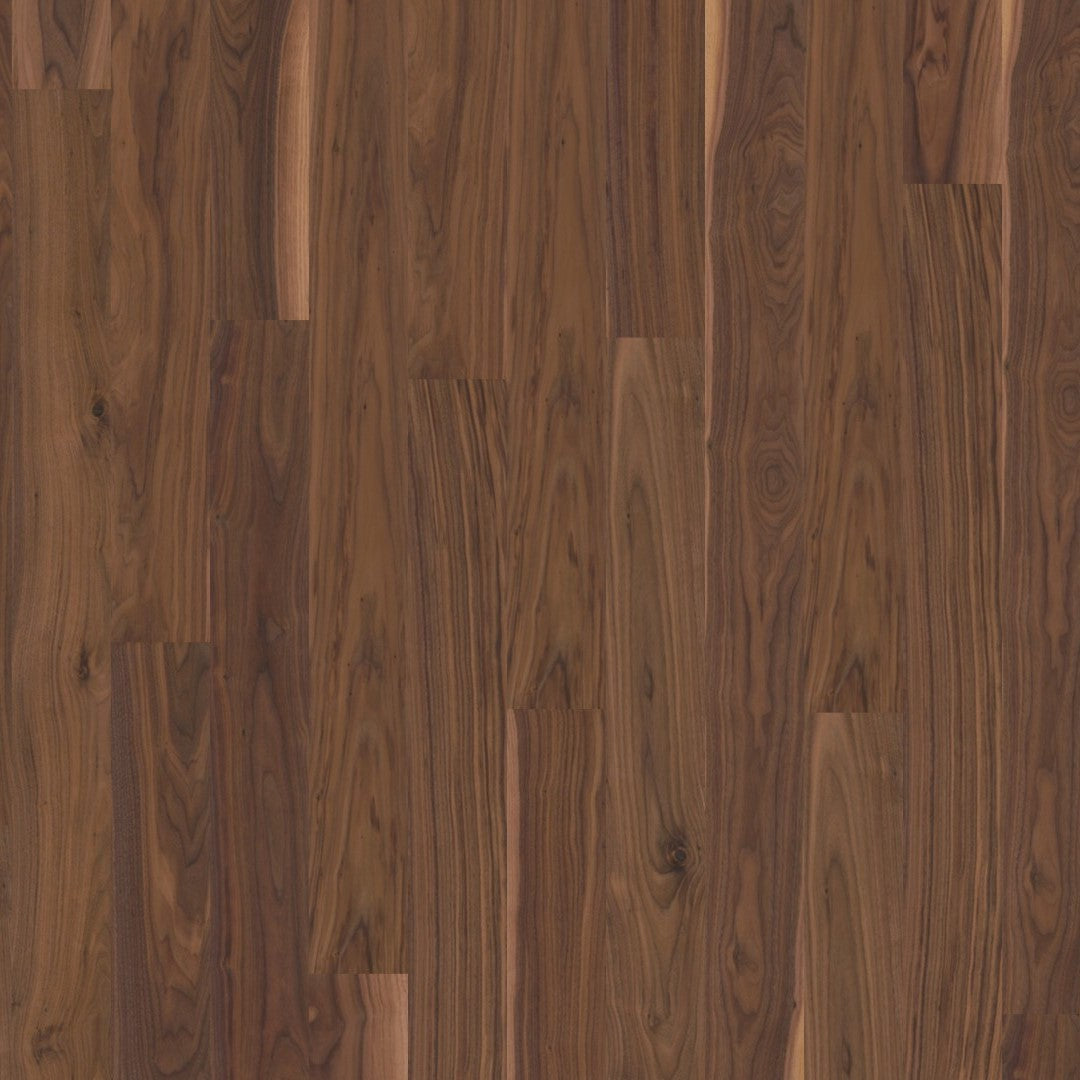 Boen American Walnut Animoso 14mm Plank 138 - Matt Lacquer - Unbrushed