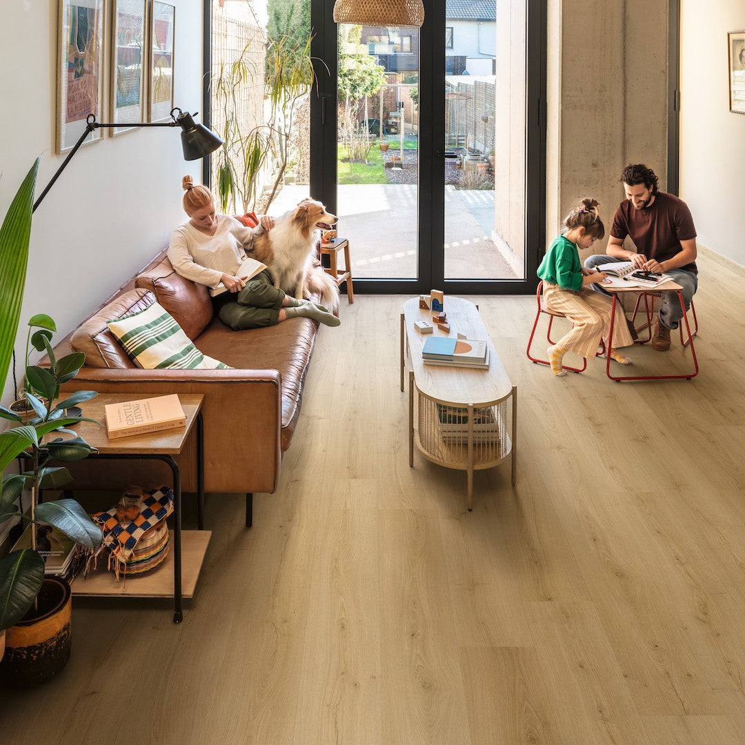 Quickstep Vinyl Bloom Brushed Oak Honey - One Stop Flooring