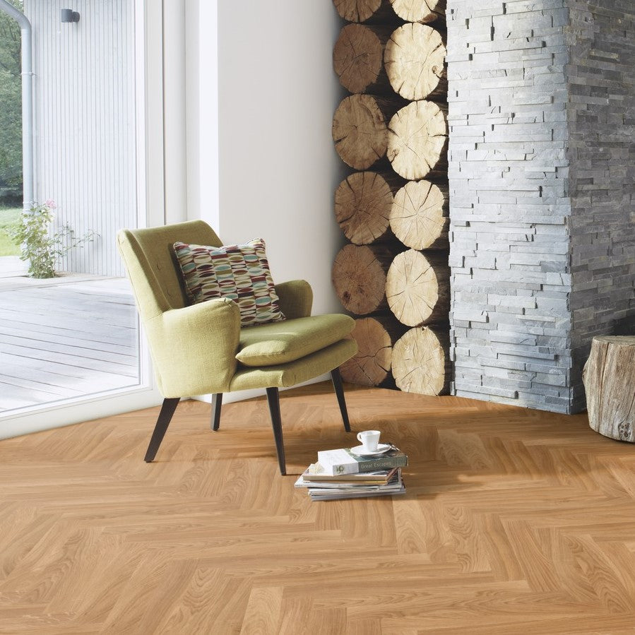 Boen Prestige Oak Select- 10mm Strip - Matt Lacquer - Unbrushed